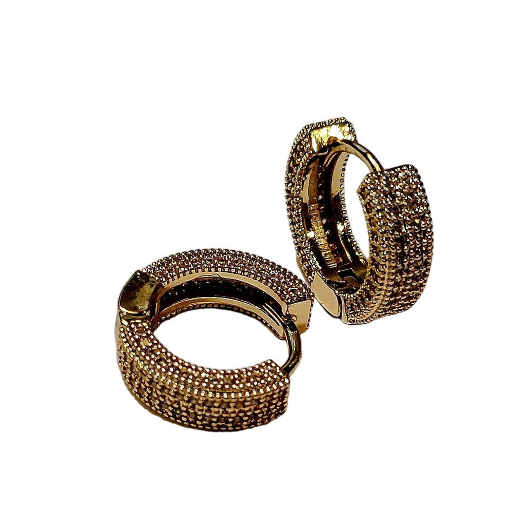 Gold Plated Hoop